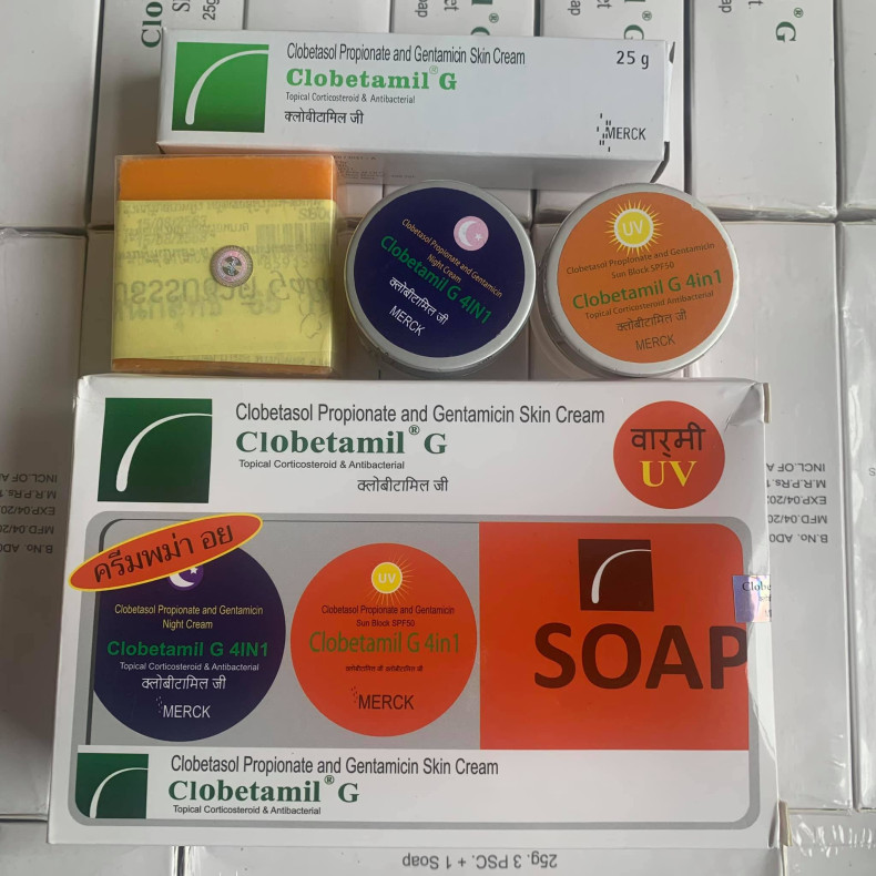 Bộ Kem Trị Nám Clobetamil G – Hàng Chuẩn Thái Lan Chính Hãng