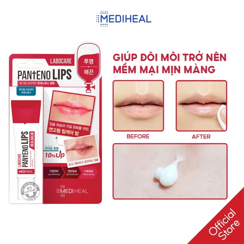 Dưỡng Môi Mediheal – Dưỡng Môi, Giữ Ẩm, Giảm Thâm Môi Hiệu Quả