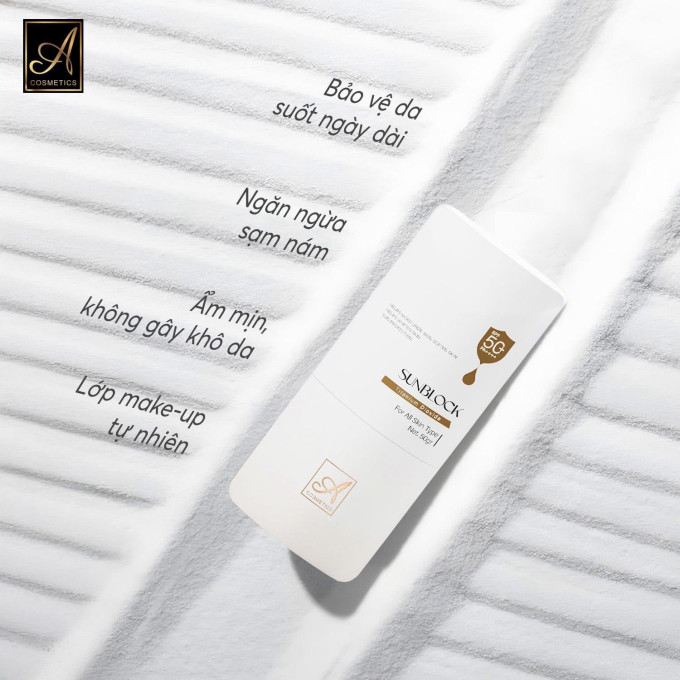 Kem Chống Nắng A Cosmetics Ultra Violet Sun Block Mẫu Mới – Hàng Chính Hãng
