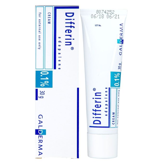 Kem Trị Mụn Galderma Differin Adapalene 0.1% Creme 30g