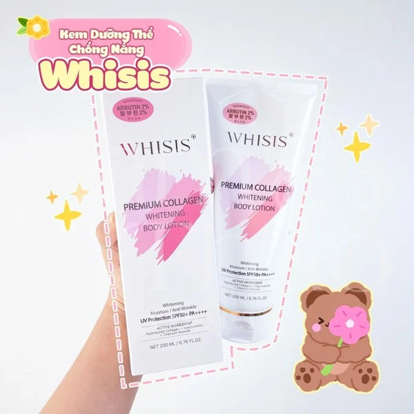 Kem Body Whisis Premium Collagen Whitening Body Lotion