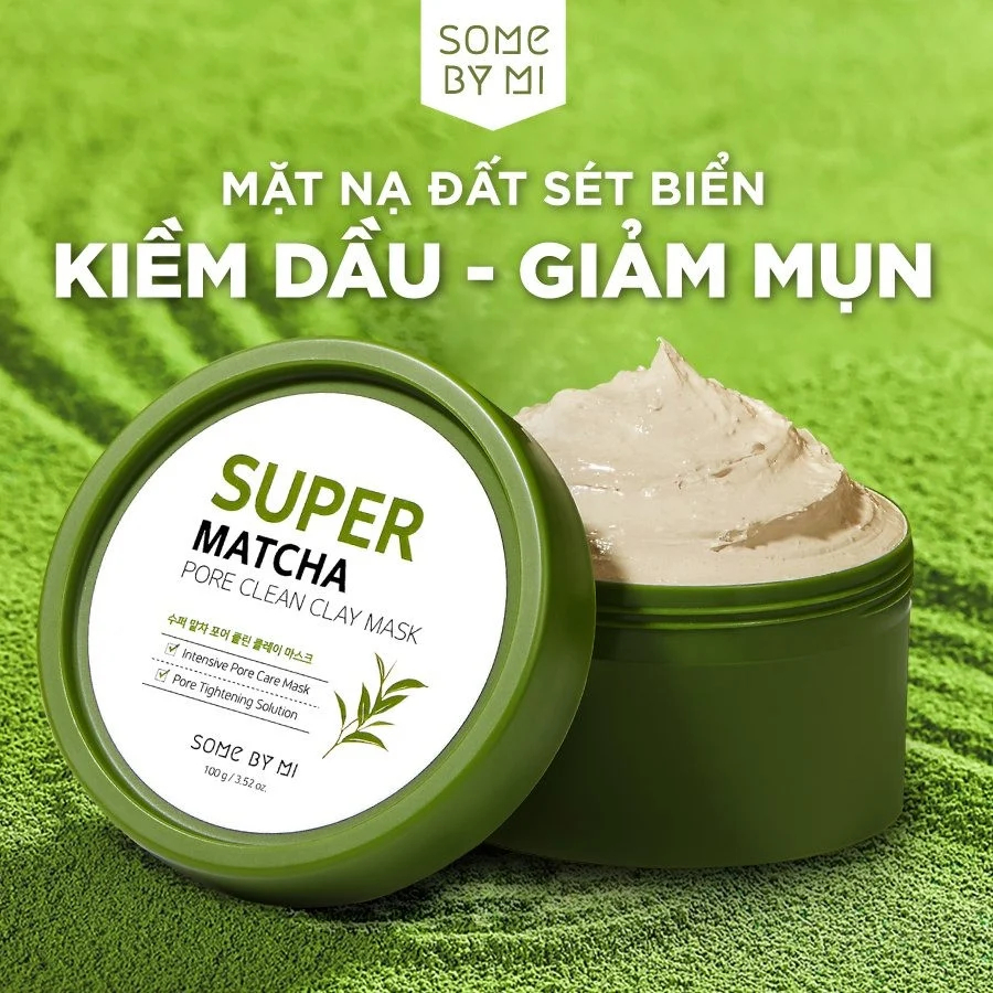 Mặt Nạ Đất Sét Super Matcha