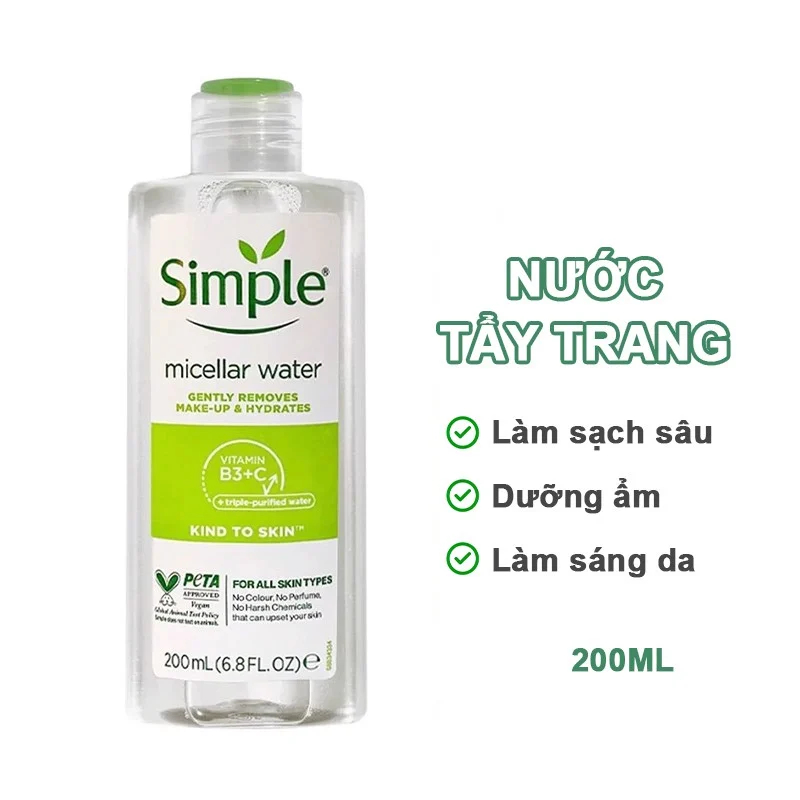 Nước Tẩy Trang Simple