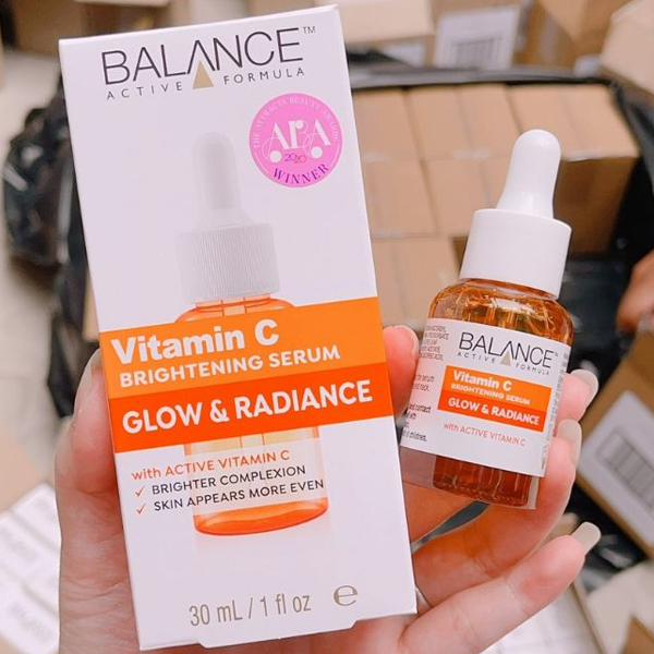 Serum Balance Vitamin C Brightening Sáng Da, Mờ Thâm 30ml – Hàng Cam Kết Chính Hãng