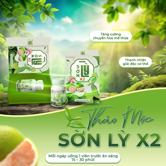 Giảm Cân Sờn Lỳ X2 30 Viên – Dành Cho Cơ Địa Chai Lì, Khó Giảm