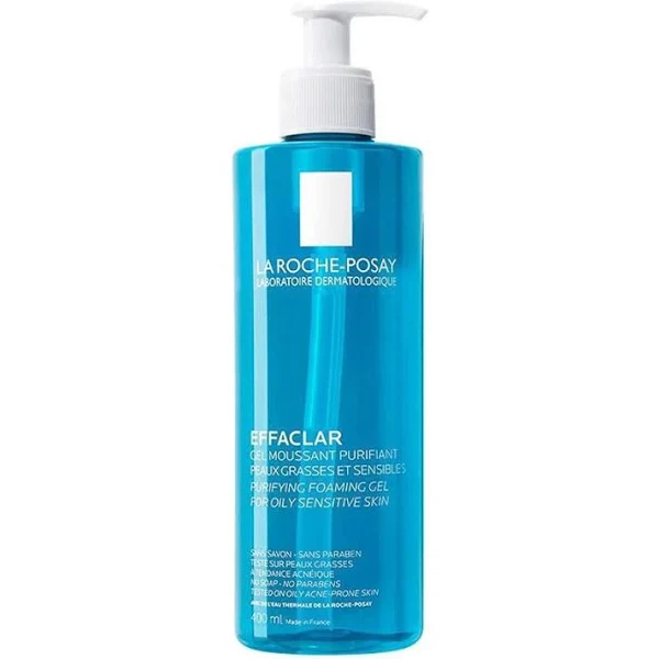 Gel Rửa Mặt Tạo Bọt Làm Sạch Dành Cho Da Dầu La Roche Posay 400ml – Hàng Chính Hãng