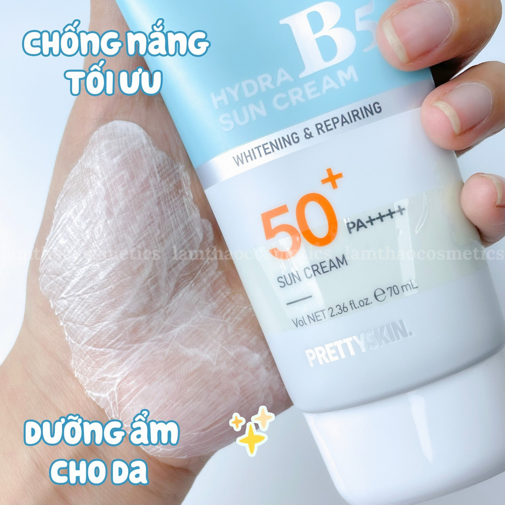 Giúp bảo vệ da khỏi tia UVA và UVB, ngăn ngừa sự lão hóa da do ánh nắng gây ra.