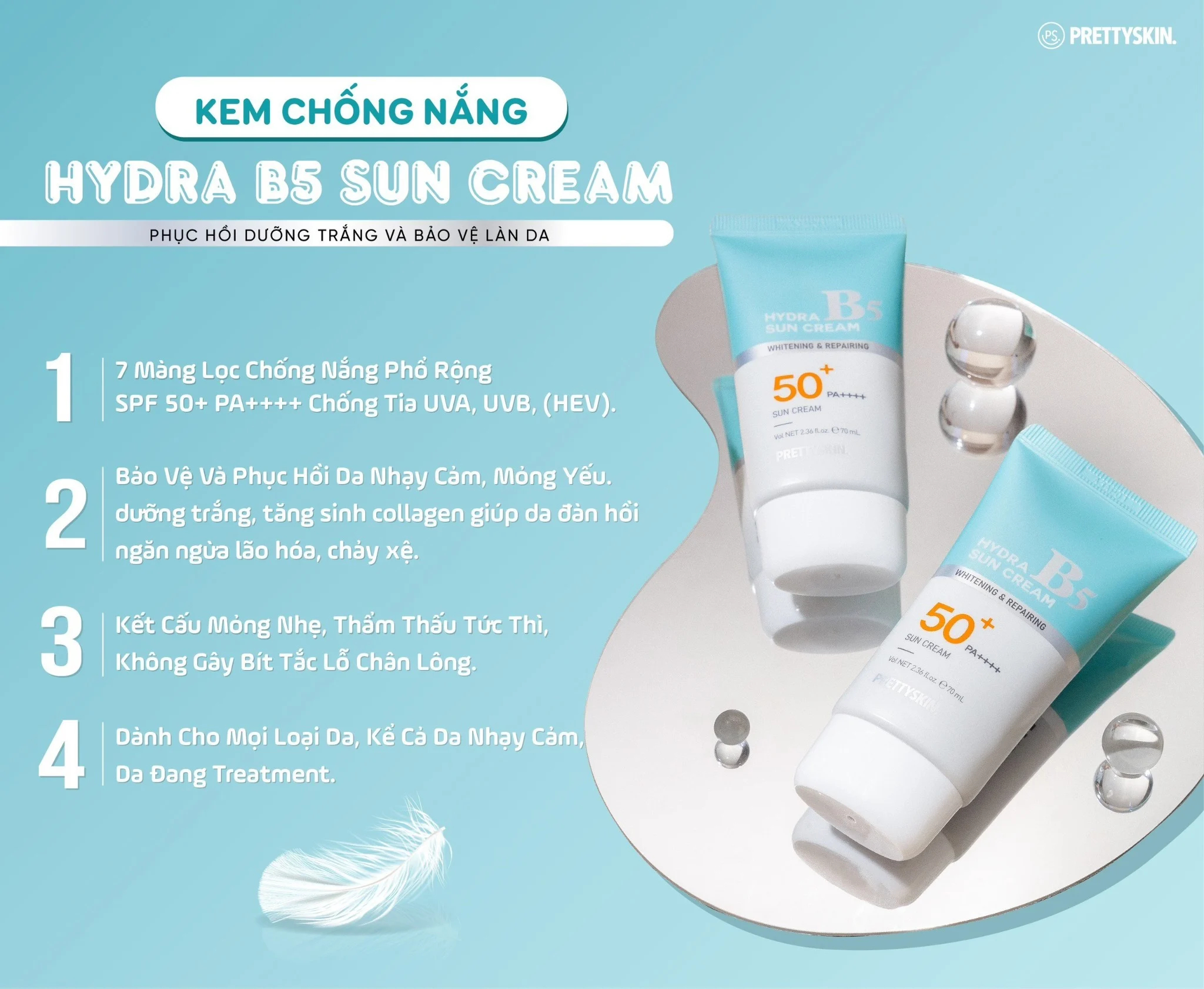 Kem Chống Nắng Pretty Skin có tốt không?