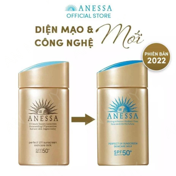 Kem Chống Nắng Anessa SPF 50+ 60ml – Dưỡng Da Kiềm Dầu