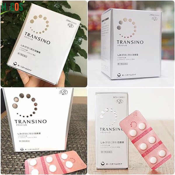 Transino là một trong những nhãn hiệu làm trắng da tốt nhất của Nhật
