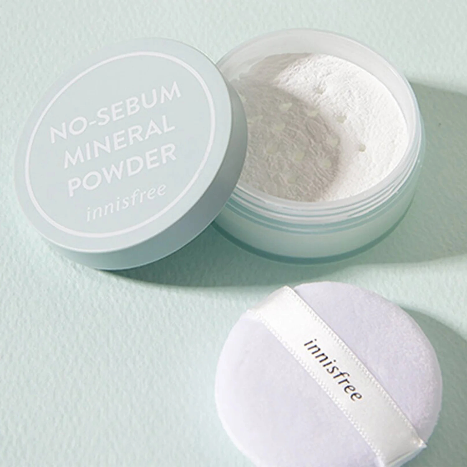 Phấn Phủ Innisfree Kiềm Dầu – Cho Lớp Nền Lâu Trôi Innisfree No-Sebum Powder Cushion