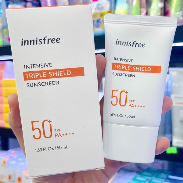 Kem Chống Nắng Innisfree Triple Shield SPF50+ PA++++ 50ml