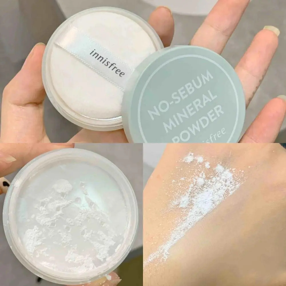 Phấn Phủ Innisfree Kiềm Dầu – Cho Lớp Nền Lâu Trôi Innisfree No-Sebum Powder Cushion