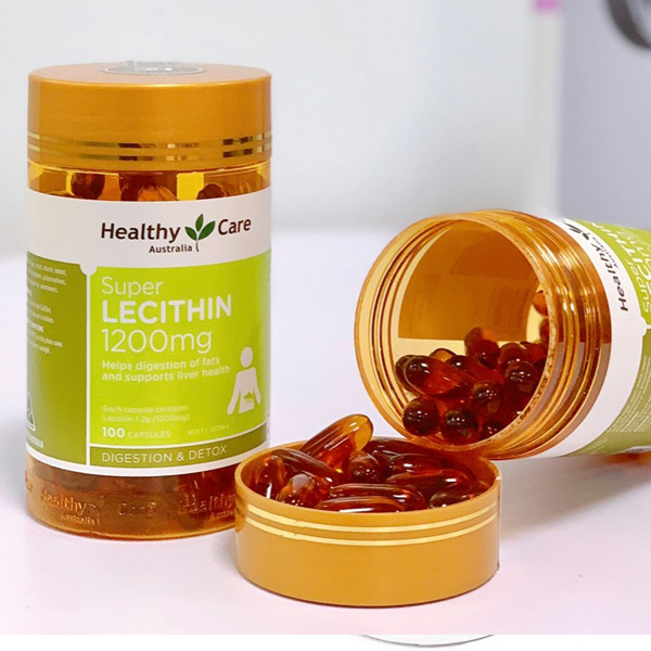 Mầm Đậu Nành Úc Healthy Care Super Lecithin 1200mg – Hàng Chính Hãng