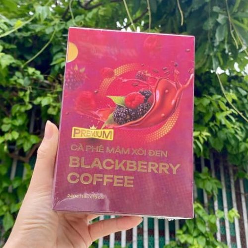 Cafe Giảm Cân Mâm Xôi Đen Blackberry Coffee – Hàng Chính Hãng Công Ty