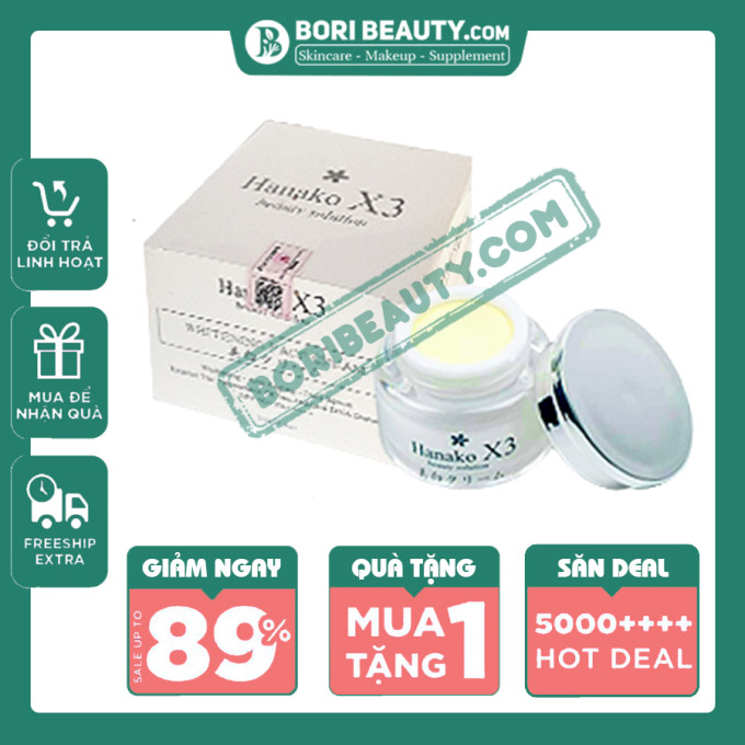 Kem Hanako X3 Nhật Bản 12g | Hàng Chính Hãng