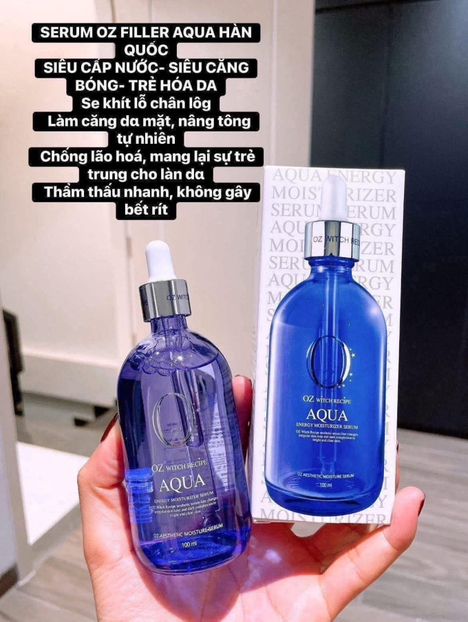 Serum OZ Filler Aqua Hàn Quốc 100ml | Hàng Chính Hãng