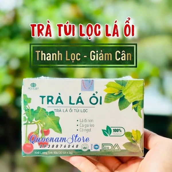 Trà Lá Ổi Mychi 30 Gói | Thải Độc, Giảm Cân An Toàn