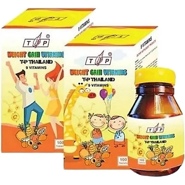 Vitamin Tăng Cân TP Thái Lan – Hộp 100 Viên, Chuẩn Thái Chính Hãng