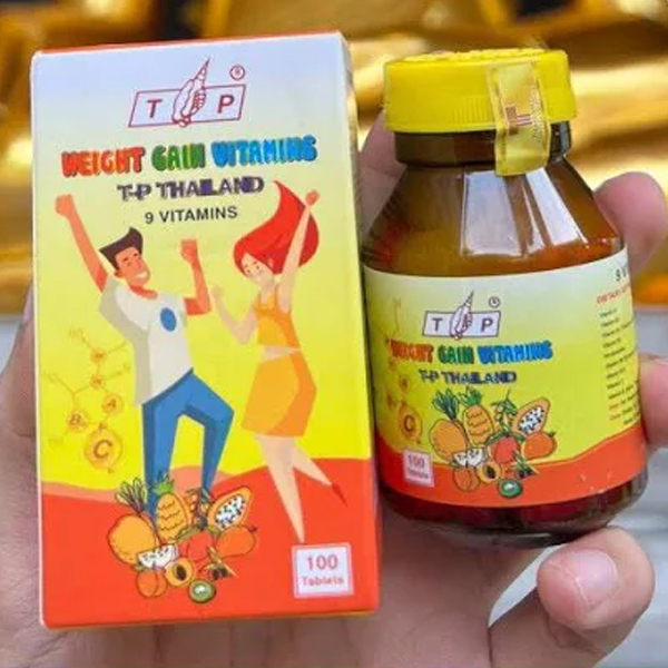Vitamin Tăng Cân TP Thái Lan – Hộp 100 Viên, Chuẩn Thái Chính Hãng