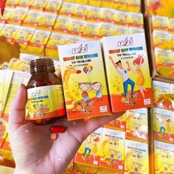 Vitamin Tăng Cân TP Thái Lan – Hộp 100 Viên, Chuẩn Thái Chính Hãng