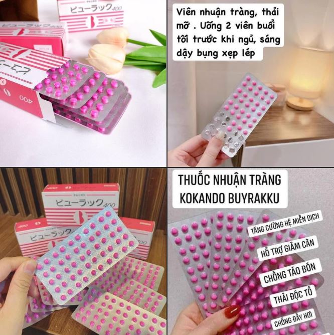 Nhuận Tràng Kokando Nhật Bản 400 Viên – Hàng Chính Hãng