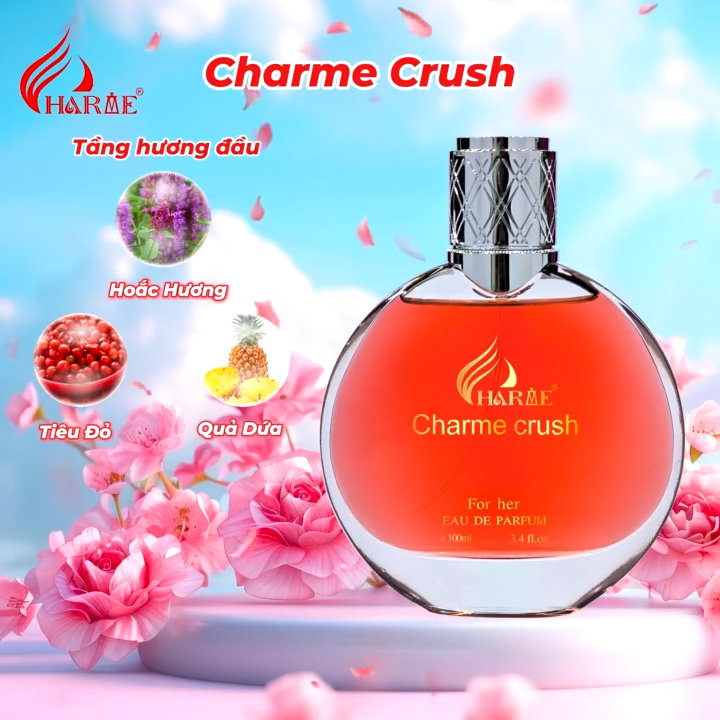 Nước Hoa Nữ Charme Crush 100ml | Charme Perfume Chính Hãng