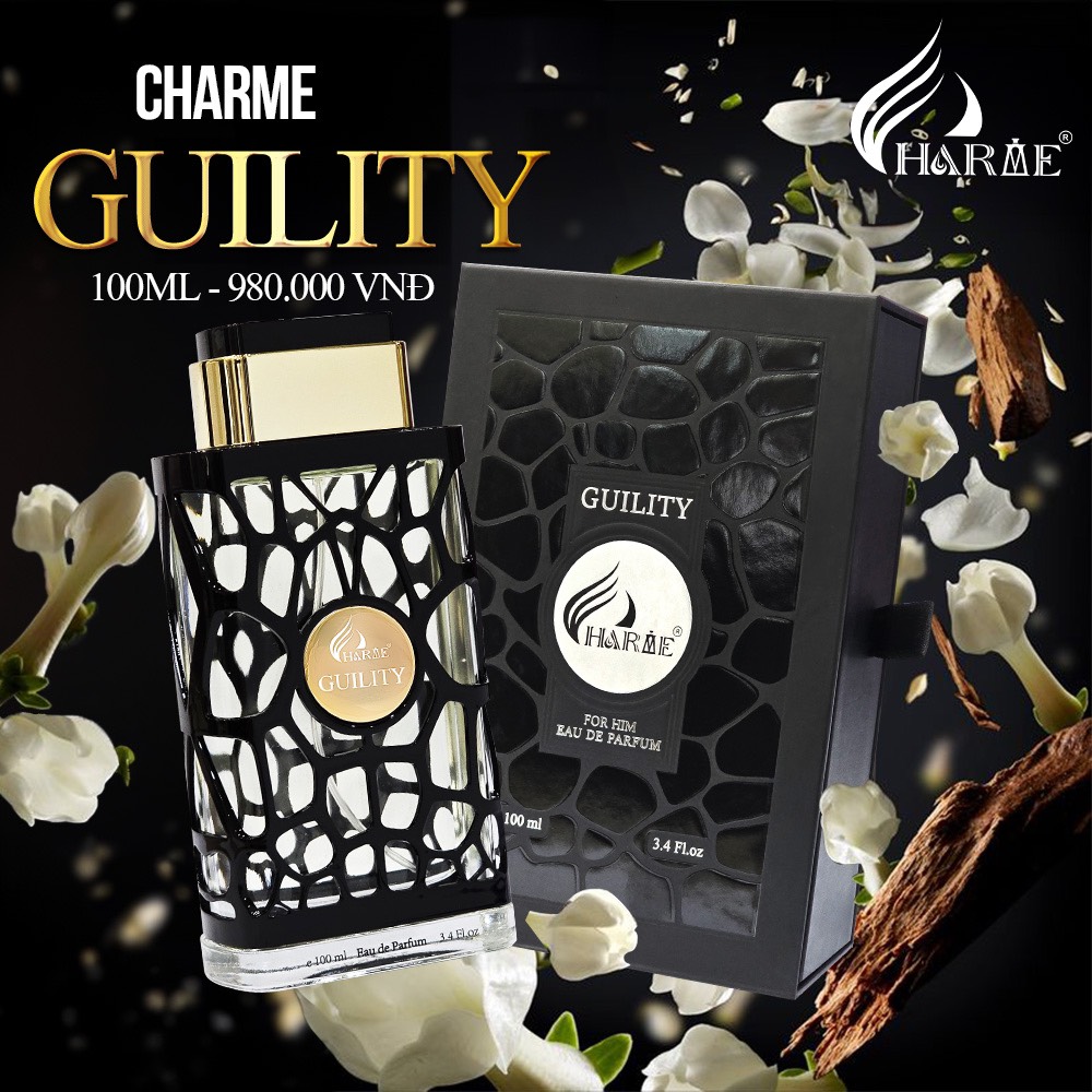 Nước Hoa Charme Guility 100ml Mẫu Mới – Charme Perfume Chính Hãng