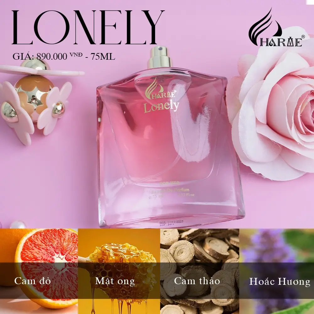Nước Hoa Nữ Charme Lonely 75ml | Charme Perfume Chính Hãng