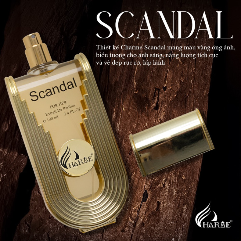 Nước Hoa Nữ Charme Scandal 100ml | Charme Perfume Chính Hãng