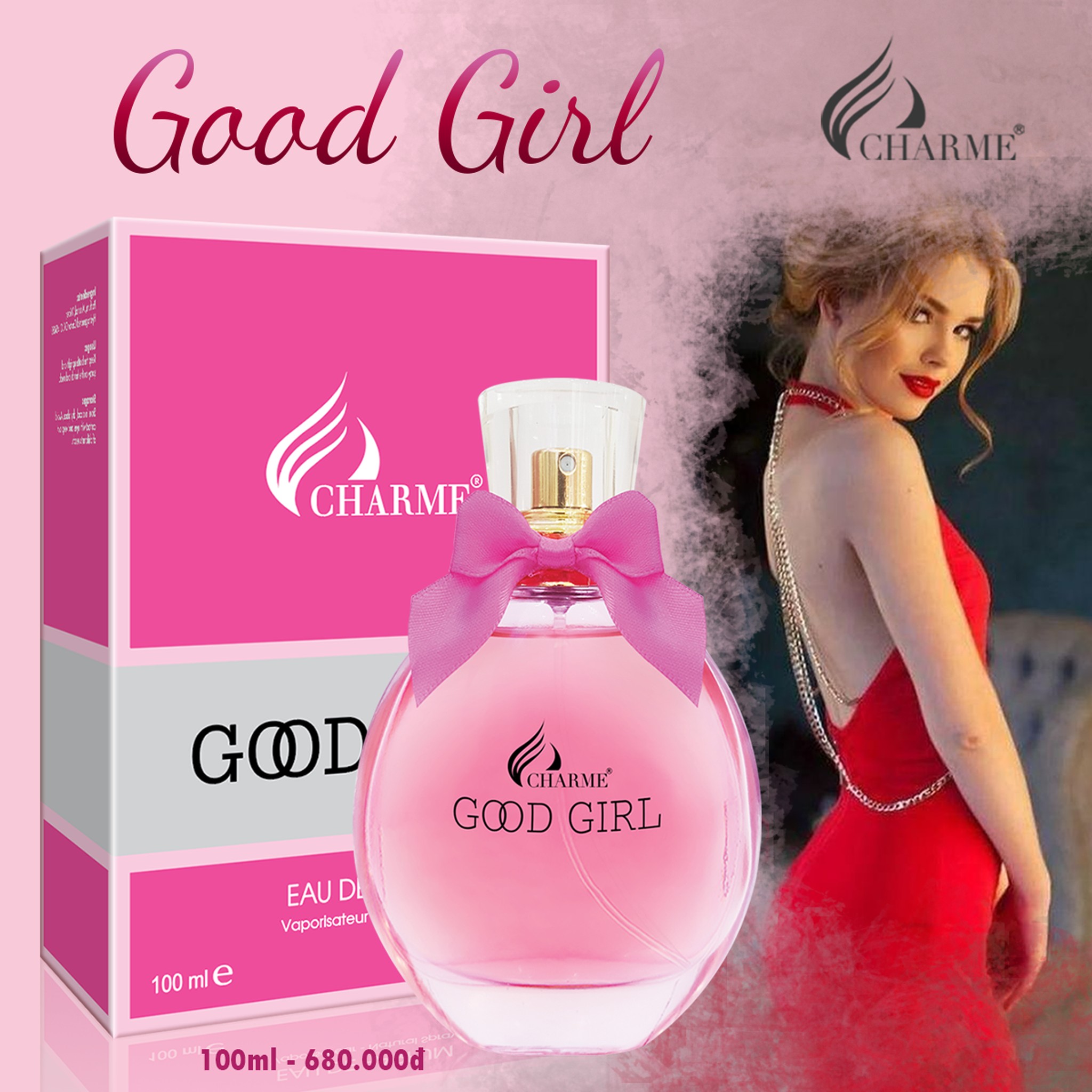 Nước Hoa Nữ Charme Good Girl 100ml EDP | Charme Perfume Chính Hãng