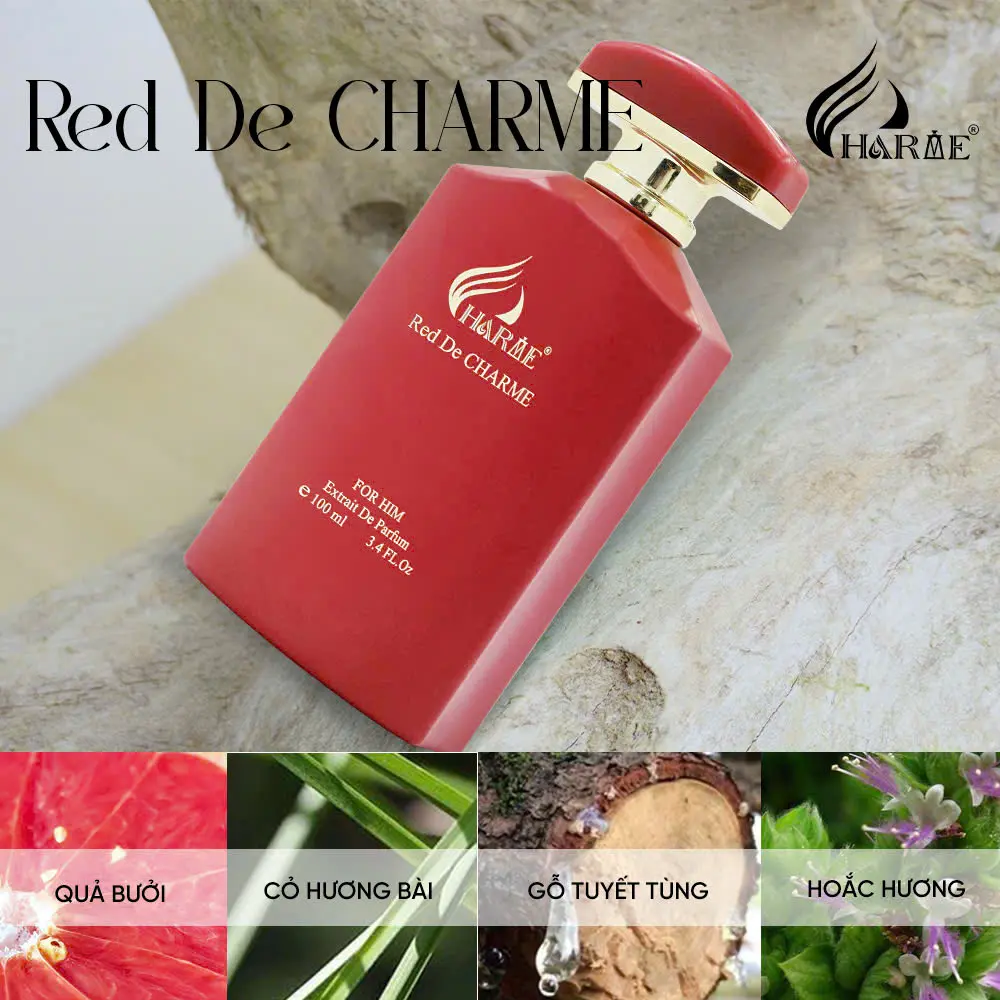 Nước Hoa Red De Charme 100ml | Charme Perfume Chính Hãng