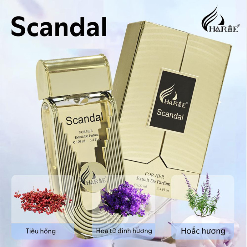 Nước Hoa Nữ Charme Scandal 100ml | Charme Perfume Chính Hãng