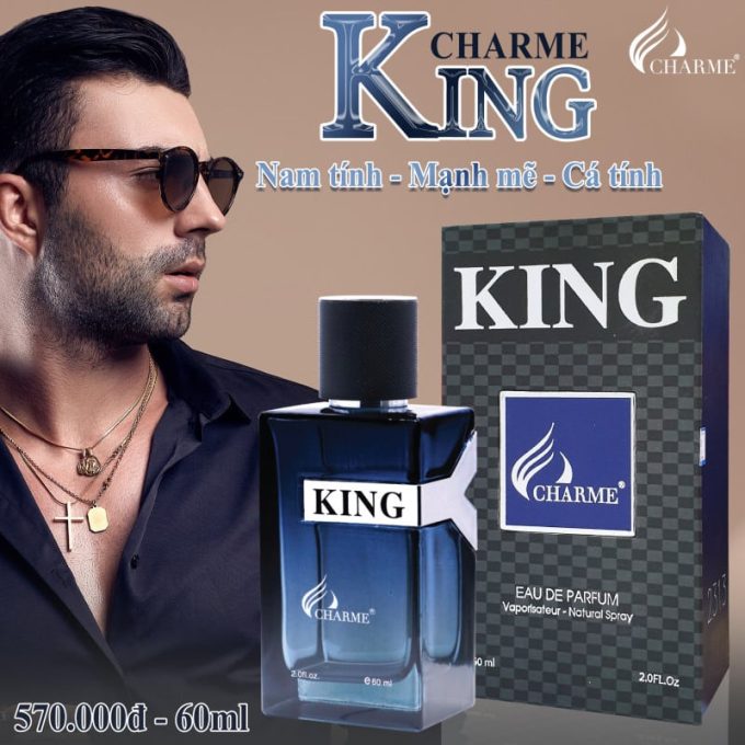 Nước Hoa Nam Charme King 60ml – Charme Perfume Chính Hãng