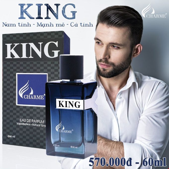 Nước Hoa Nam Charme King 60ml – Charme Perfume Chính Hãng