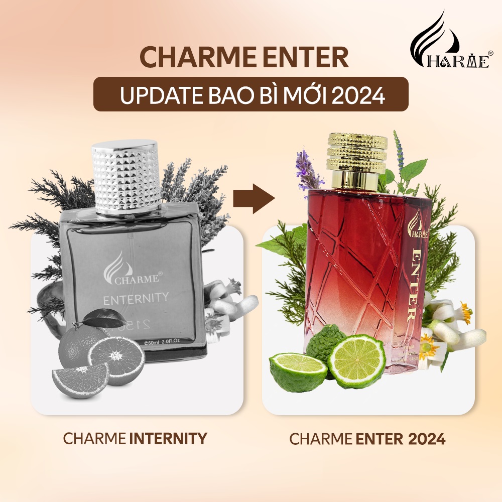 Nước Hoa Nam Charme Enter 100ml | Charme Perfume Chính Hãng