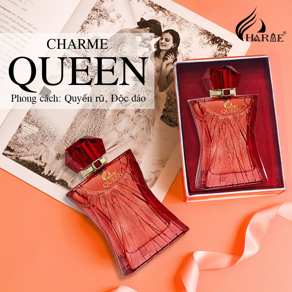 Nước Hoa Nữ Charme Queen 100ml Mẫu Mới – Charme Perfume Chính Hãng