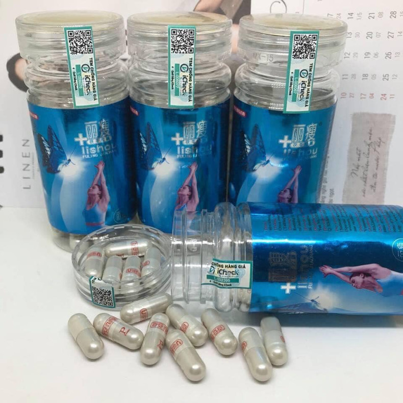 Giảm Cân Lishou Thái Lan 40 Viên | Giảm nhanh 3-7Kg