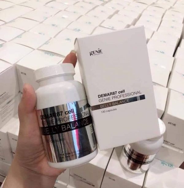 Giảm Mỡ Bụng Demar87 Cell Genie Belly Balance Hộp 130 Viên